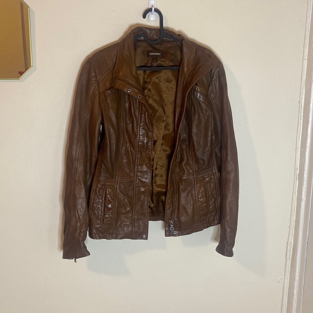 Brown Danier Leather Jacket